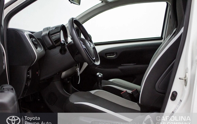 Toyota Aygo cena 38000 przebieg: 47038, rok produkcji 2016 z Włodawa małe 121